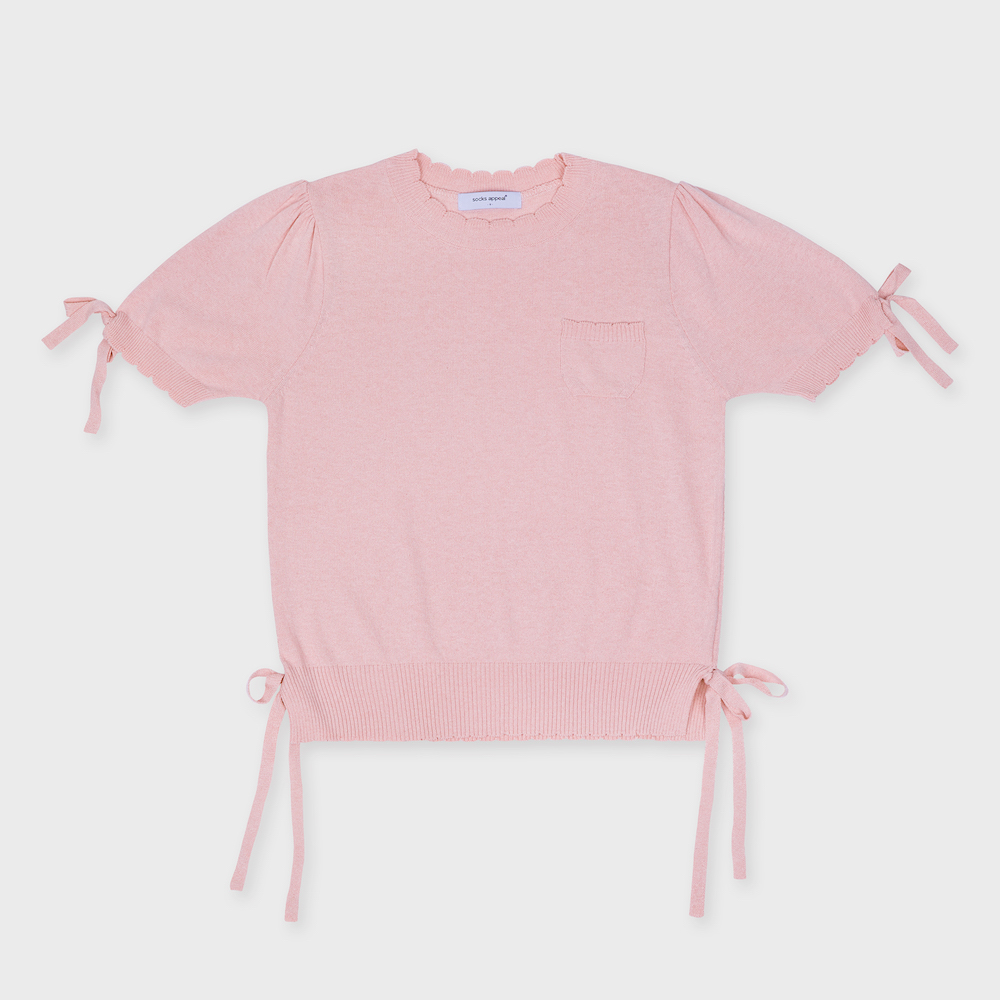 RIBBON GIRL summer knit pink (50%)